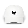 Embroidered Black Cat Dad Cap