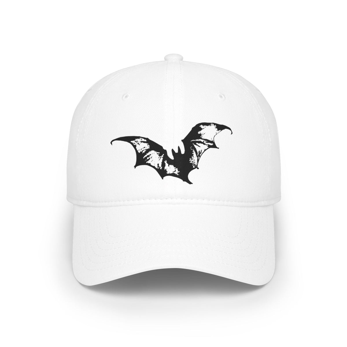 Bat Silhouette Baseball Cap — Gothic Halloween Dad Hat