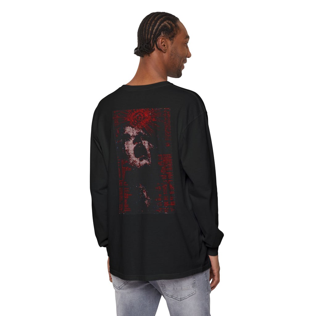 Skull Grunge Long Sleeve Tee