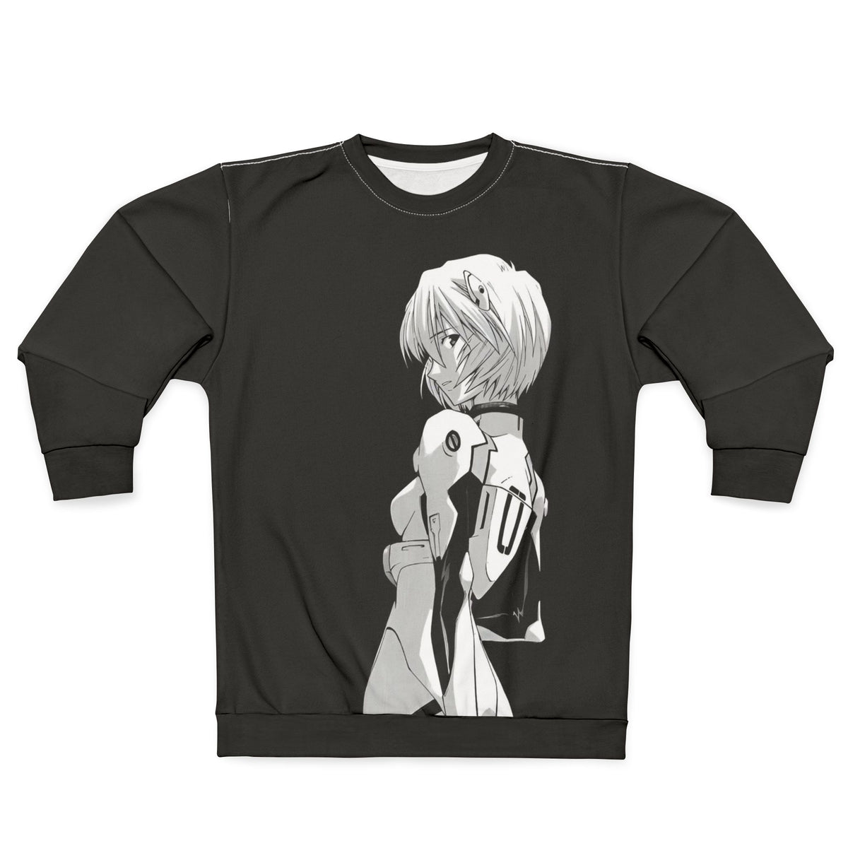 Evangelion Rei Ayanami Graphic Sweatshirt