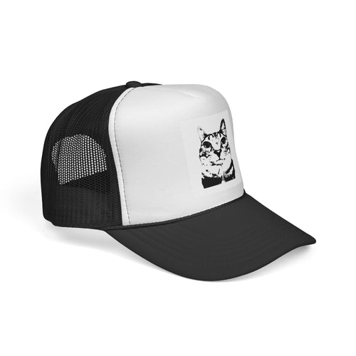 Cat Portrait Trucker Cap