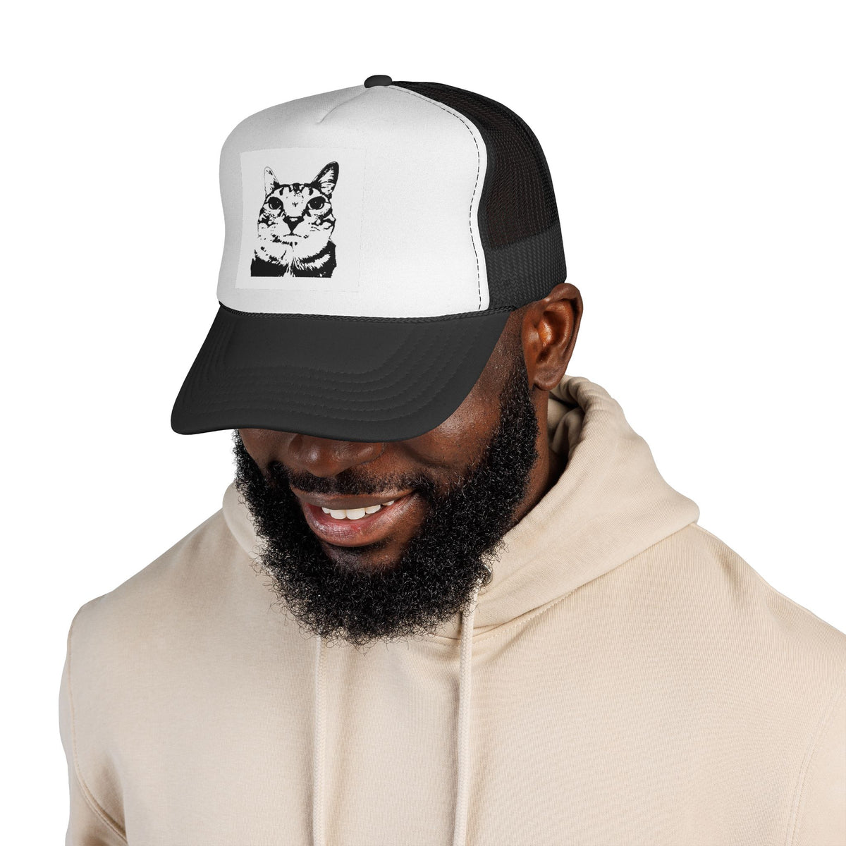 Cat Portrait Trucker Cap