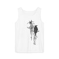 Raven Grunge Tank Top — Gothic Crow Artwork Summer Tee
