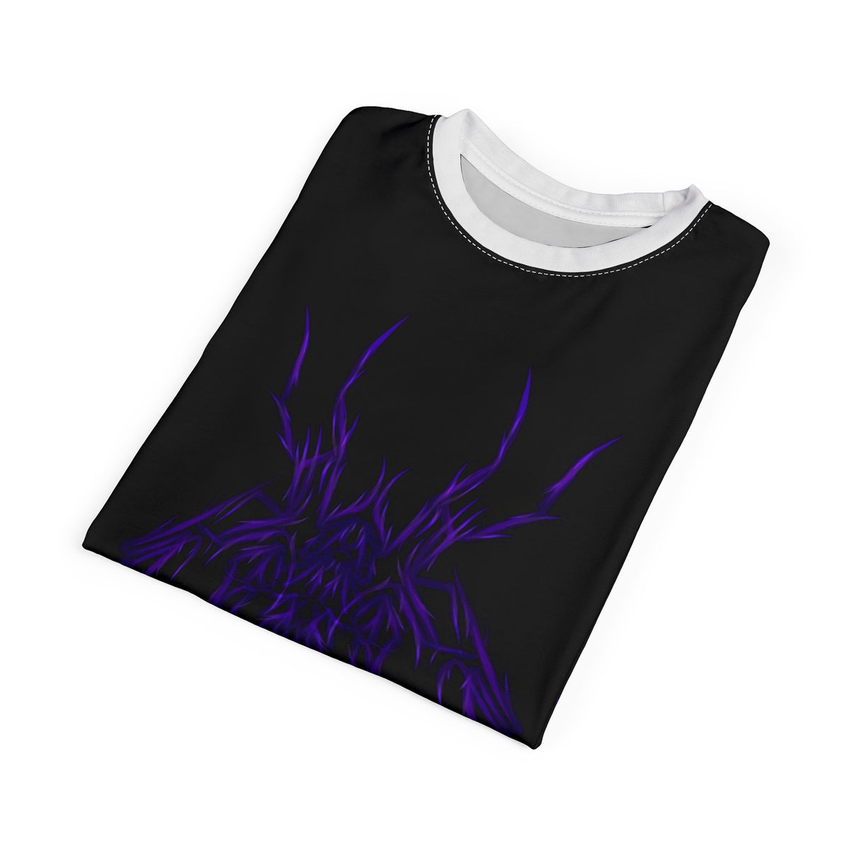 Spider Sigil Tee — Dark Purple Gothic Graphic T-Shirt