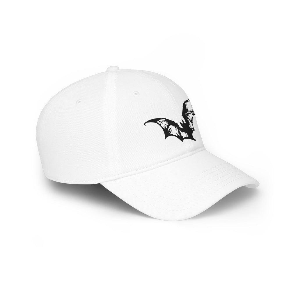 Bat Silhouette Baseball Cap — Gothic Halloween Dad Hat