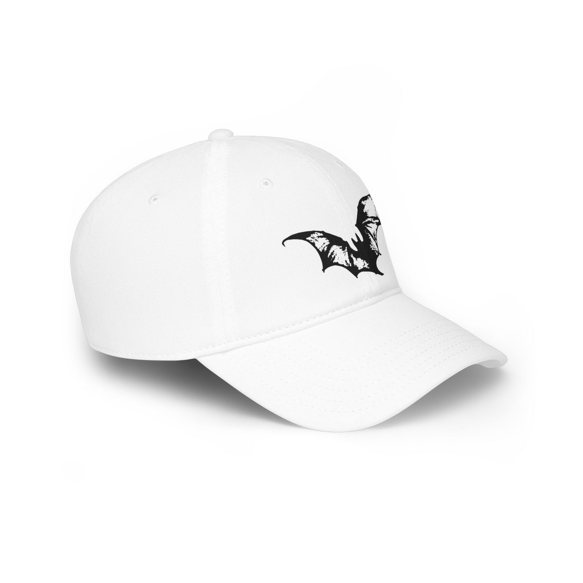 Bat Silhouette Baseball Cap — Gothic Halloween Dad Hat