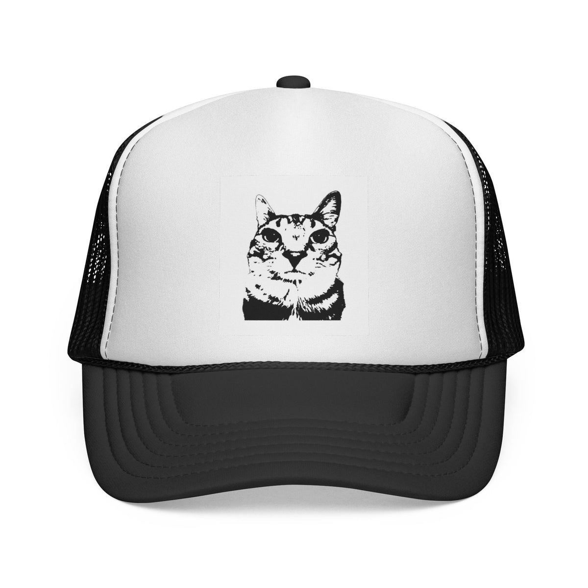 Cat Portrait Trucker Cap